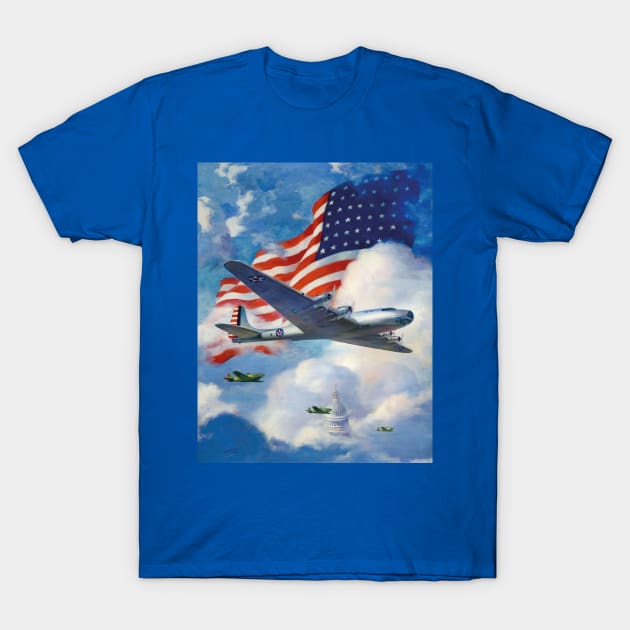 American Pride XB 19 T-Shirt by Beltschazar